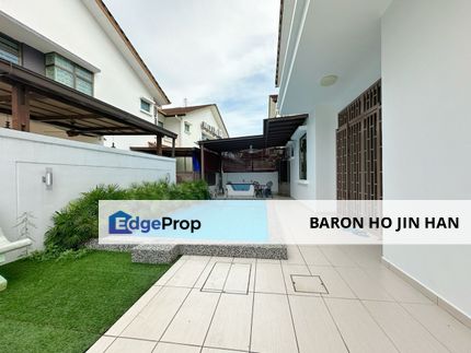 For Sale Horizon Hills The Gateway, 3 Storey Cluster House Fully Furnished Renovated RM400K, Johor, Horizon Hills