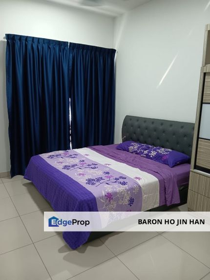 RENT Sky Suite Towner Area CIQ 1+1 Room Fully Furnished, Johor, Johor Bahru