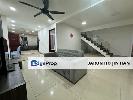 SALE Johor Jaya LOW COST 2-Storey End Lot Fully Renvoted & Extended, Johor, Johor Bahru