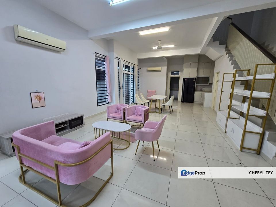 Taman Nusa Sentral 3 Storey Cluster House For Sale, Johor, 