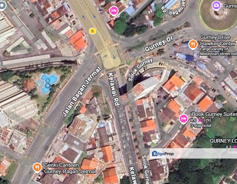 2 Storey Commercial Bungalow For Rent Nr Gurney Main Road Jalan Kelawai RARE IN MARKET , Penang, Georgetown