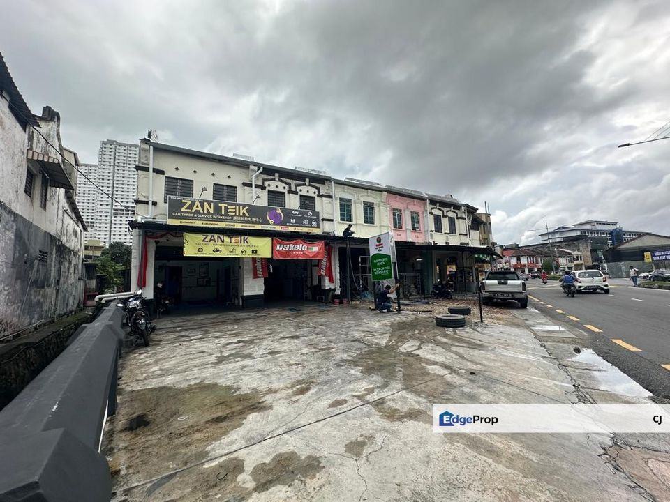 6 Adjoining Units Shophouse For Sale Main Road Jalan Dato Keramat near Komtar , Penang, Georgetown