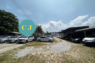 Industrial Land Jelutong Jalan Sungai Pinang FACE MAIN ROAD 25,000SQFT Georgetown