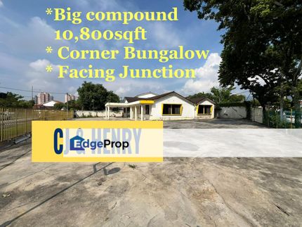  Commercial Bungalow FOR RENT Jelutong Georgetown with Big Compound High Visibility , Penang, Jelutong