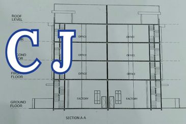 [ PER SQFT RM 555 ] 5 Storey Light Industry Commercial Building For Sales In Sungai Pinang Georgetown