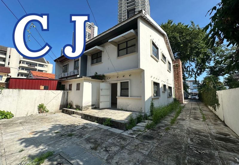 2 Storey Commercial Semi D Shop For Rent Tanjung Bungah Face Main Road 