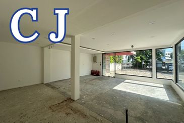 2 Storey Commercial Semi D Shop For Rent Tanjung Bungah Face Main Road 
