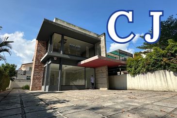 2 Storey Commercial Semi D Shop For Rent Tanjung Bungah Face Main Road 