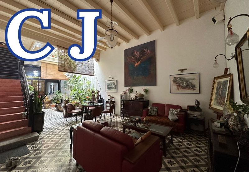 Georgetown Heritage UNESCO 2 Storey Semi-Detached House For Sale RENOVATED Carnarvon Street 