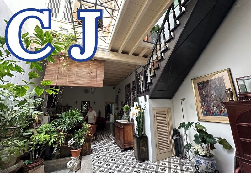 Georgetown Heritage UNESCO 2 Storey Semi-Detached House For Sale RENOVATED Carnarvon Street 