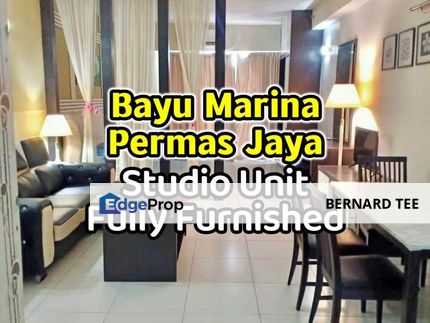 Bayu Marina，Taman Bayu Puteri，Permas Jaya，Studio出售 包家私 包电器, Johor, Johor Bahru