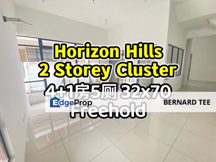 Horizon Hills @ The Canal Garden South，双层田字屋 4+1房5厕 32x70 Freehold出售, Johor, Horizon Hills