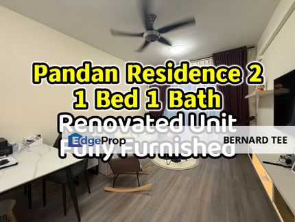 Pandan Residence 2，一房一厕 包完全套家私与电器出售 永久地契, Johor, Johor Bahru