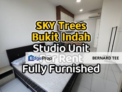 Bukit Indah公寓出租 SKY Trees Studio Fully Furnished For Rent, Johor, Nusajaya