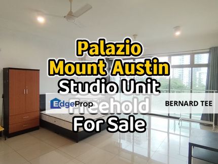 Palazio Service Apartment，Mount Austin公寓出售，Studio Unit只需Rm260k, Johor, Johor Bahru