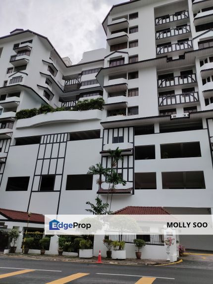 Damansara Heights Indah Damansara 1227sf 2r2b 1carpark KLCC view Part Furn RM780K, Kuala Lumpur, Damansara Heights