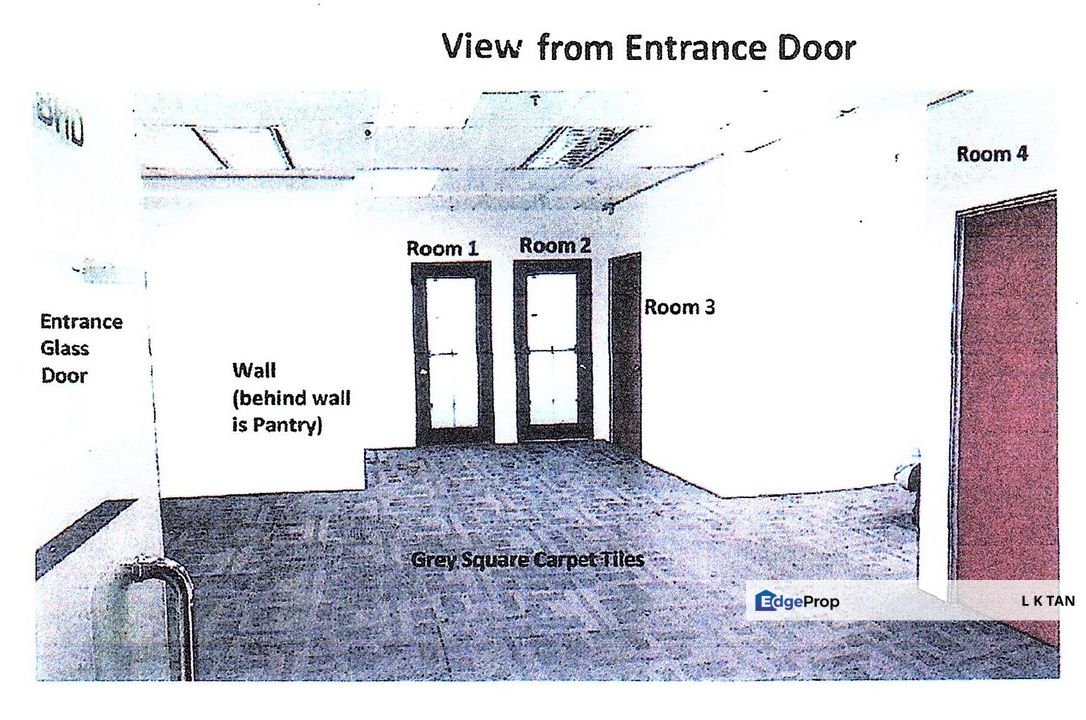Corporate Office Suite - 1060 sq ft With Furnitures & Fittings @ Tower A (Menara Atlas), Bangsar Trade Centre , Kuala Lumpur, Pantai
