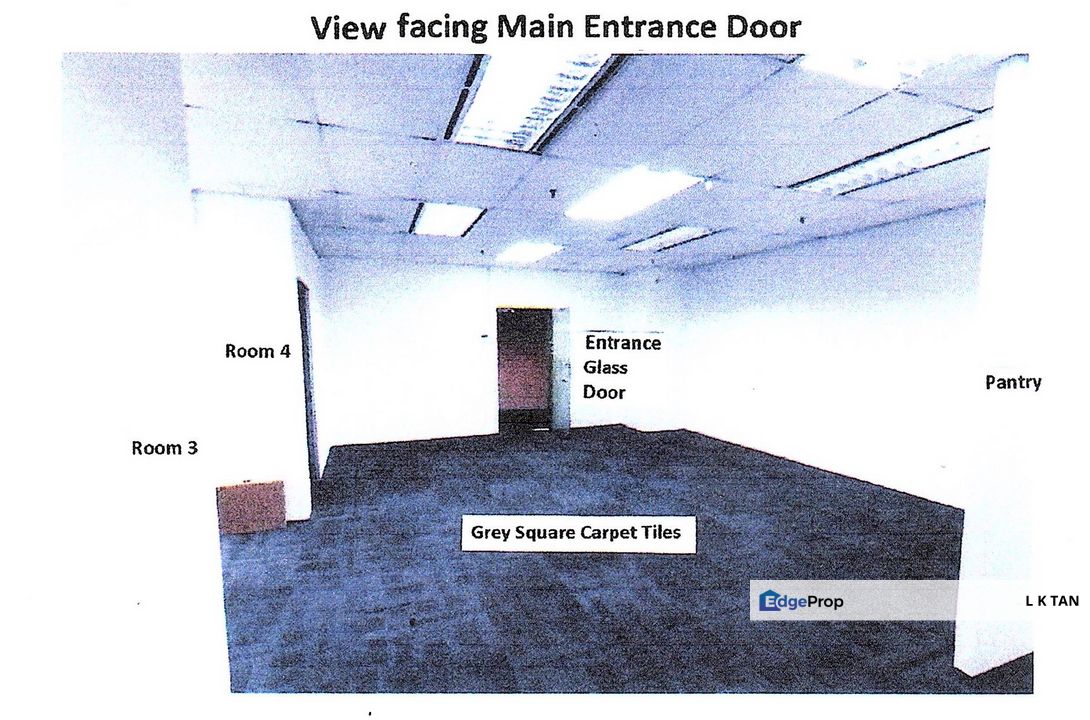 Corporate Office Suite - 1060 sq ft With Furnitures & Fittings @ Tower A (Menara Atlas), Bangsar Trade Centre , Kuala Lumpur, Pantai