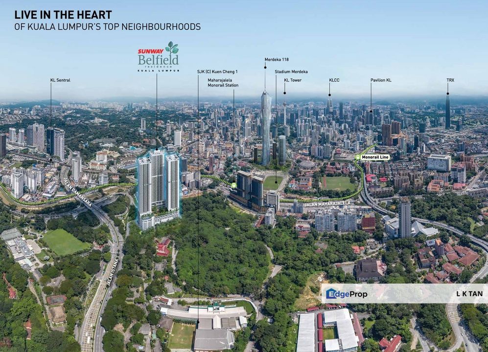 Sunway Belfield Residence PREMIUM Corner Lot for RENT, Kuala Lumpur, KL City