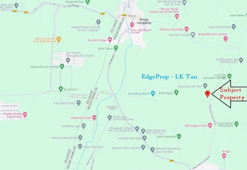 Broga Lenggeng Agricultural  Land for Sale