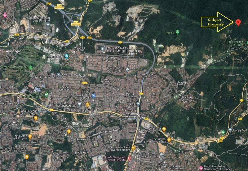 Mukim Ampangan  Agricultural Land @ Seremban