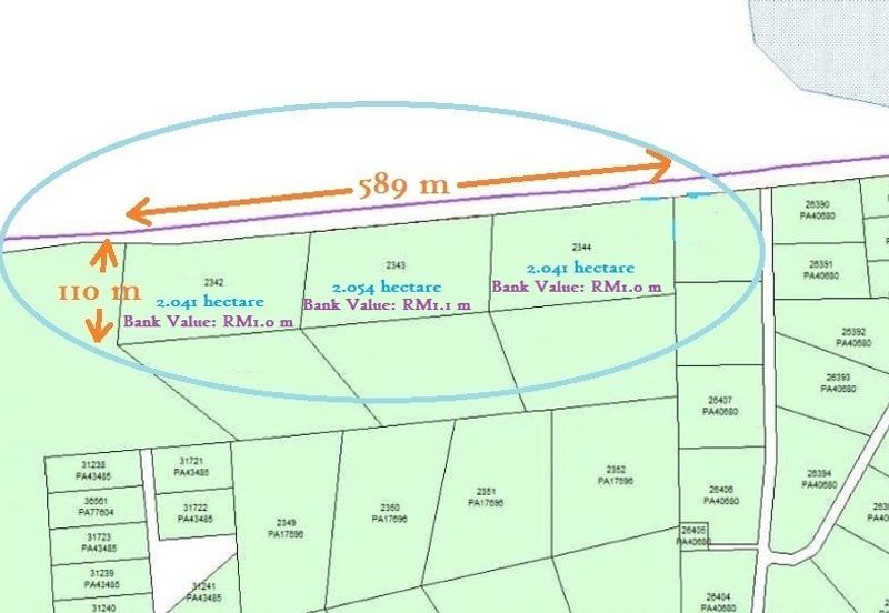 Mukim Ampangan  Agricultural Land @ Seremban