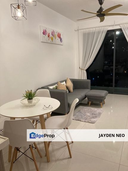 Country Garden,Central park,Damansara Aliff,Rare Unit,Fully Furnished,High Floor,Good Condition, Johor, Johor Bahru