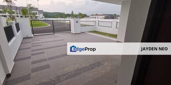 Rini Homes 3,Mutiara Rini Double Storey End Lot with 8ft Land Unblock View🌈华人保安区向东北 🏠双层角头排楼出售, Johor, Skudai