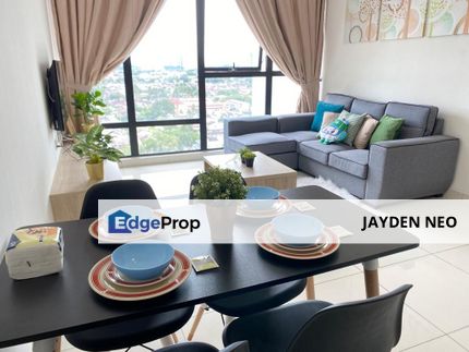 Mosaic southkey @ Town Area Fully Furnished 2 Beds 2 Baths, Johor, Johor Bahru
