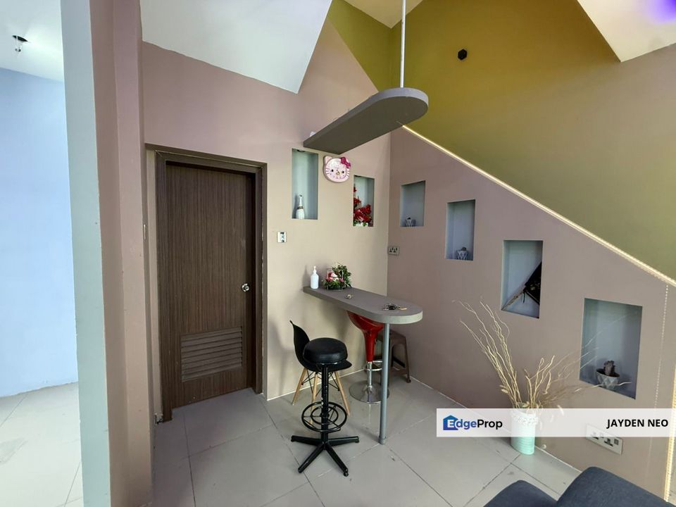 Full Loan!!! Taman Bukit Skudai 2.5 Storey Cluster Fully Renovated Furnished, Johor, Skudai