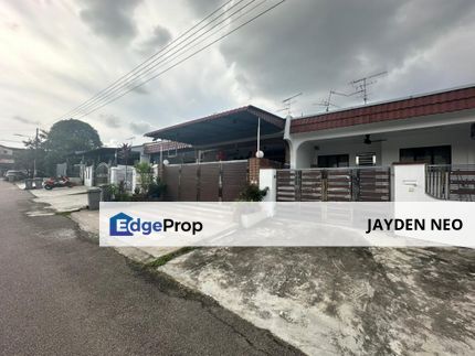 Full Loan 皇后走路可以到Bus Stop‼️Jalan Bentara 单层排屋, Johor, Skudai