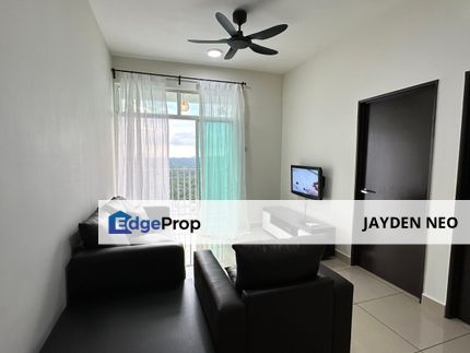 Near CIQ,Near Perling,Fully Furnished,Rare UNit,Good Condition,High Floor, Johor, Johor Bahru