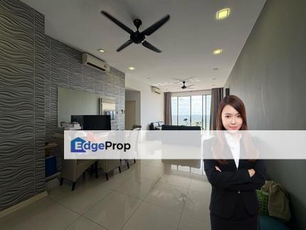 The Water edge Apartment Thes Wateredges Apartments, Nice Canal View and Sea View, GnG, Renovated , Johor, Masai