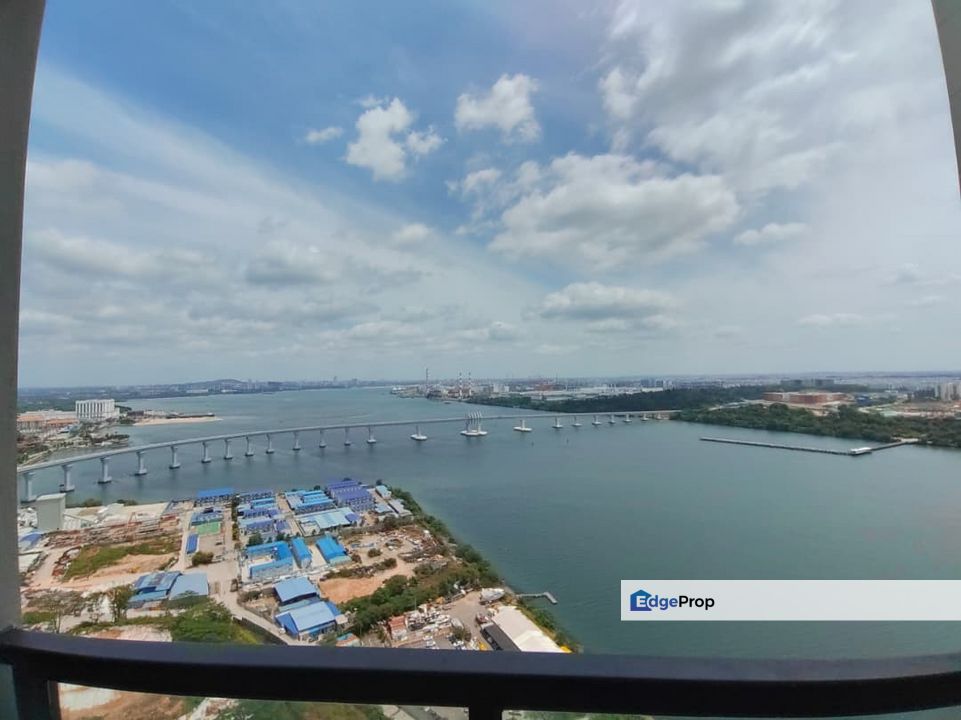 R&F Princess Cove Seine Region R&Fs Princesss Coves Seines Regions, Fully furnished, Brand New Unit, Sea view, High floor , Johor, Johor Bahru