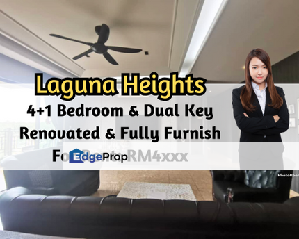 Laguna Heights, Dual Key, Fully Furnished, Fully Renovated, Security, Johor, Johor Bahru