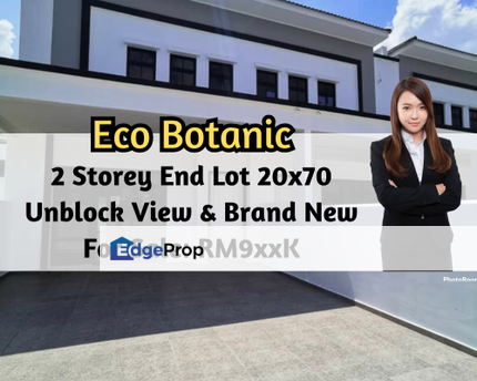 Eco Botanic 2, 2 Storey End Lot, Unblock View, Brand New Unit, 4 Bed, Johor, 