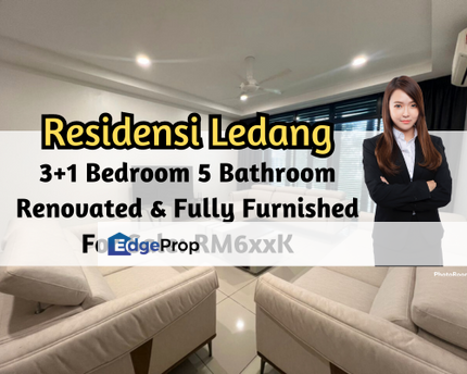 Residensi Ledang, East Ledang, Johor, Fully Furnished, Gated Guarded, Renovated, 3 plus 1 Bedroom, Johor, East Ledang