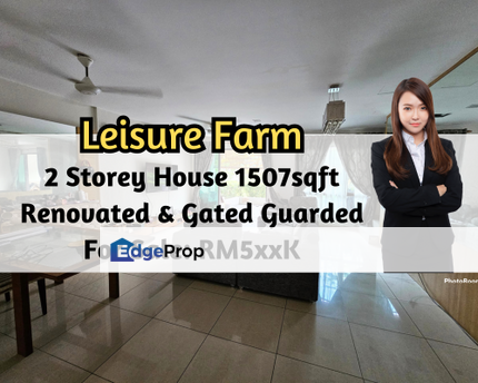 Leisure Farm, Gelang Patah, Johor, Bayou Water Village, 2 Storey House, Renovated, Gated Guarded, Johor, Gelang Patah