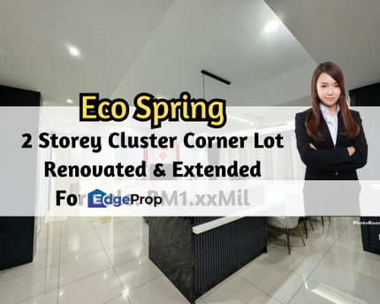 Eco Spring, Johor Bahru, Johor, 2.5 Storey Cluster Corner Lot, Renovated & Extended, G&G, Johor, Johor Bahru