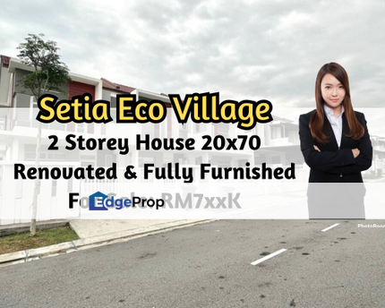 Setia Eco Village, Gelang Patah, Johor, 2 Storey House, Renovated, Fully Furnished, Gated Guarded, Johor, Gelang Patah