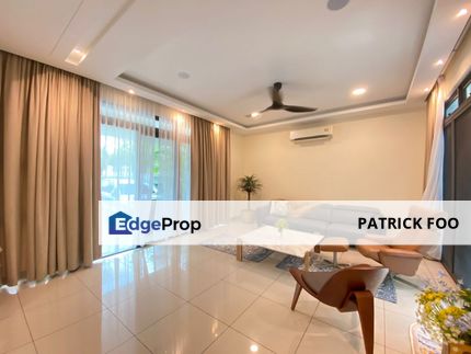 Estuari Gardens @ Puteri Harbour / Double Storey Superlink House / Partially Furnished, Johor, Nusajaya