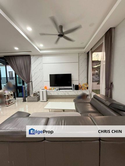 Bandar Cemerlang Double Storey Cluster House For Sale, Johor, Ulu Tiram