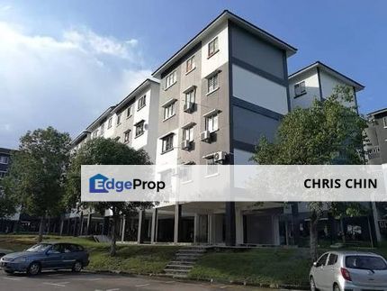 Pelangi Indah Medium Cost Flat 3 Bed Room For Sale , Johor, Ulu Tiram