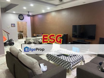18x97 DOUBLE STOREY HOUSE @TAMAN KLANG INDAH !! FACING PLAYGROUND !! RENOVATED !!, Selangor, Klang