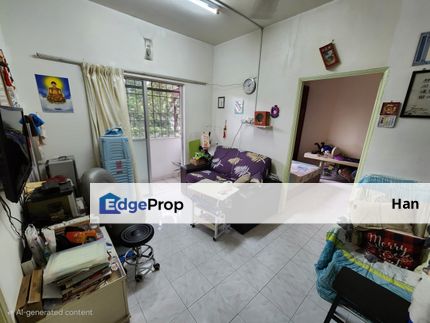 Low cost apartment at Kajang for sales, Taman Bukit Kenangan, Kajang Prima, ready move in condition, Selangor, Kajang