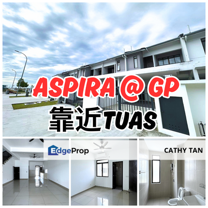 靠近 Tuas 的 Aspira Parkhomes 有排楼出售, Johor, Gelang Patah