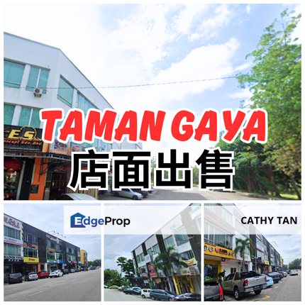 Taman Gaya 成熟方便区有店面出售, Johor, Ulu Tiram