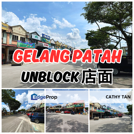 Gelang Patah 靠近TUAS 有 unblocked 店面出租/出售, Johor, Gelang Patah