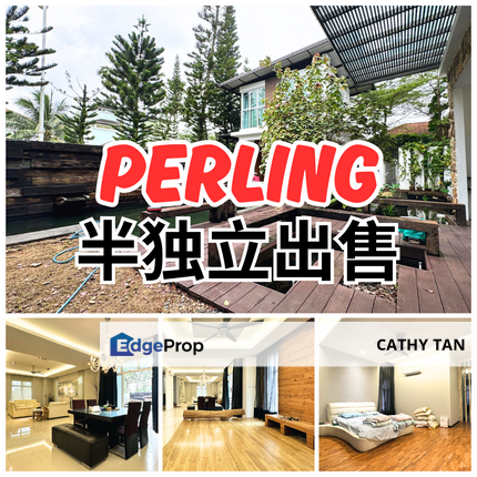 Perling 拎包入住半独立出售 CIQ/TUAS中间点的华人成熟区🔥, Johor, Johor Bahru