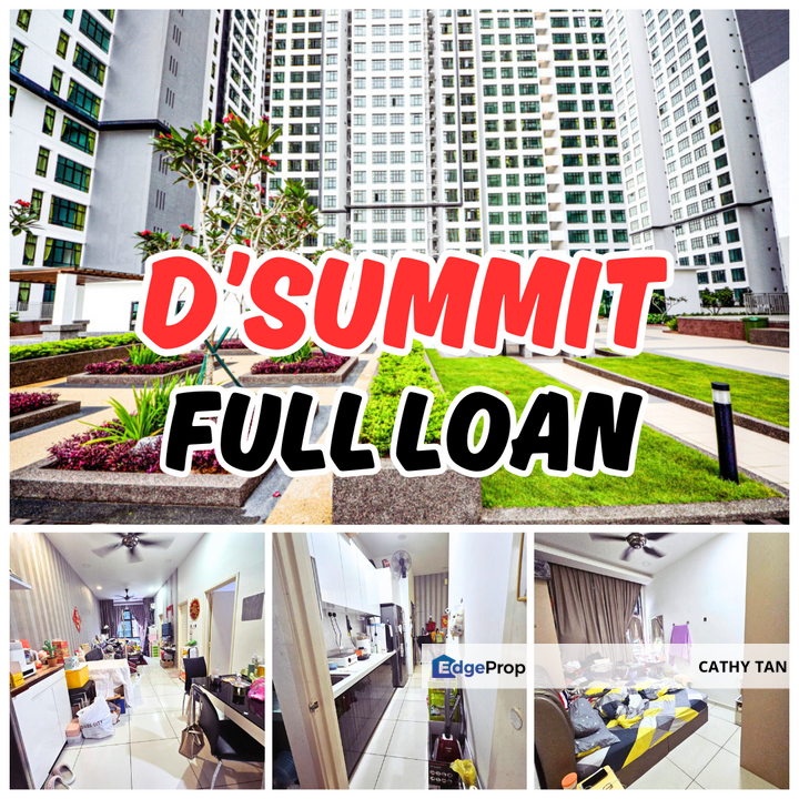 FULL LOAN🔥Kempas 知名 D'Summit 公寓出售, Johor, Johor Bahru